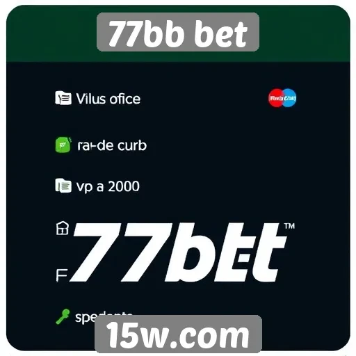 Métodos de pagamento disponíveis no 77bb bet são diversificados